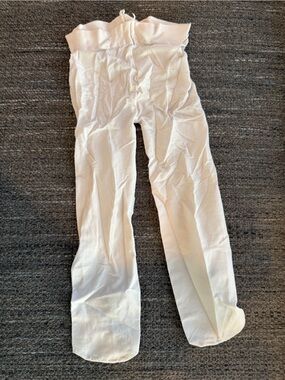 Gymboree girls white tights leggings